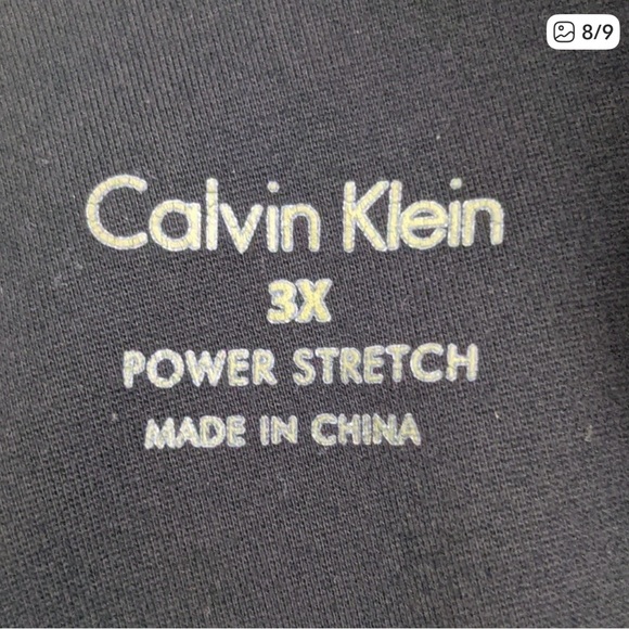 CALVIN KLEIN PLUS SIZE POWER STRETCH SKINNY PANT - Picture 4 of 4